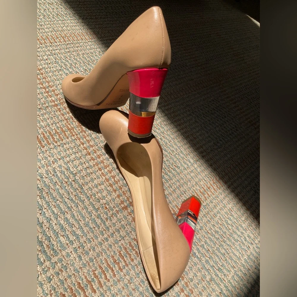 Kate Spade Nude Pump with Lucite Heel❣️ - Picture 6 of 12